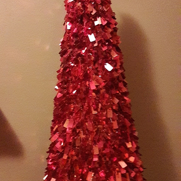 Pier 1 Holiday Pier Red Sparkle Christmas Tree Poshmark